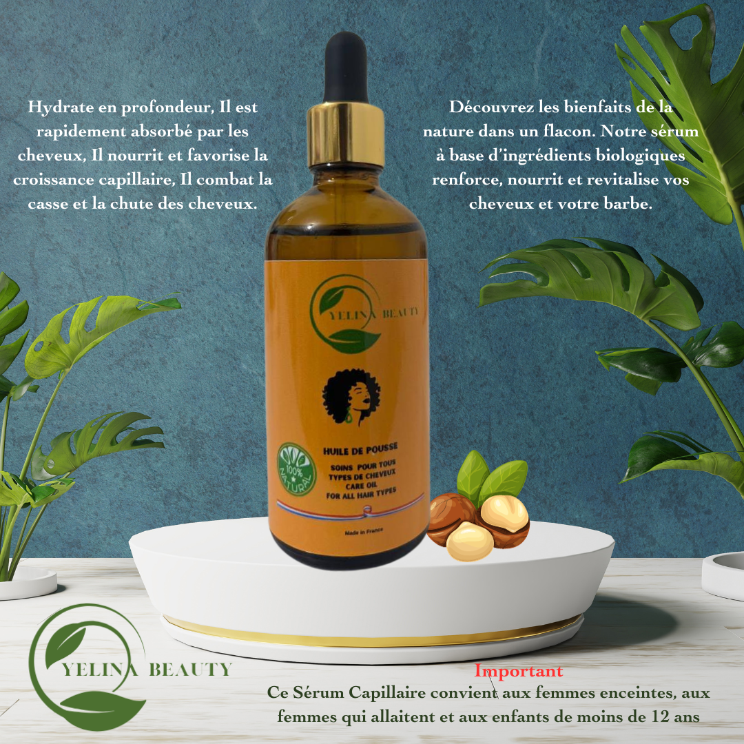 Sérum capillaire femme enceinte & -12 ans