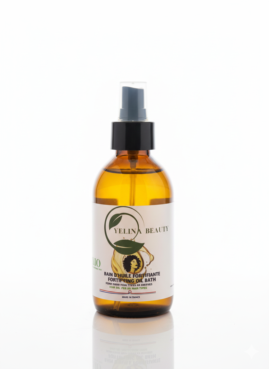 Bain d'huile capillaire