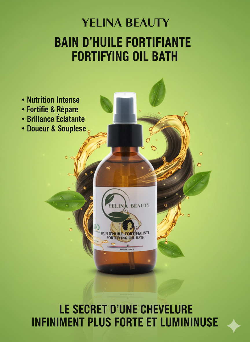 Bain d'huile capillaire
